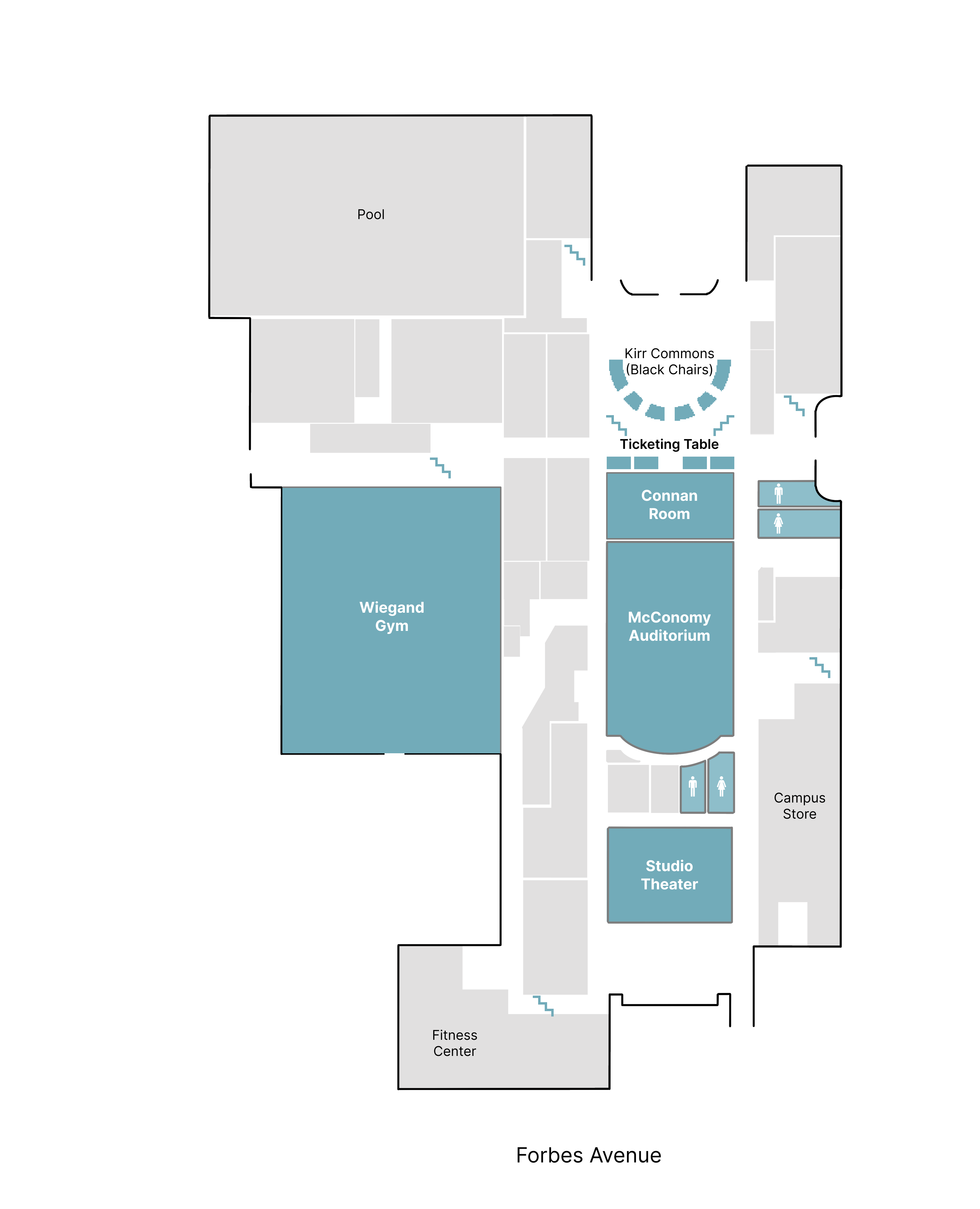 Floor 1 map